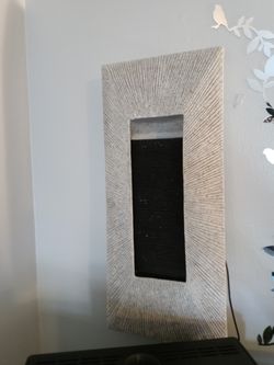 Water fall wall mount