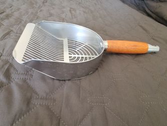 Stainless Steel Cat Litter Scoop with Broom & Dustpan