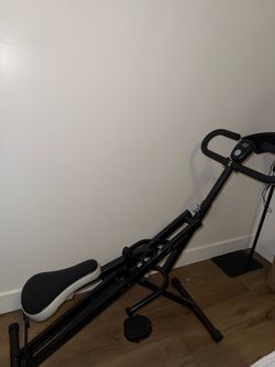 Merach 2-in-1 Squat Rowing Machine,