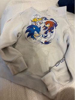 Toddler boys sonic sweater