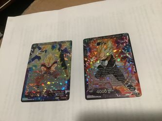 Dragon Ball z cards