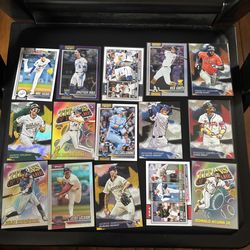 MLB card lot