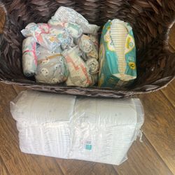 Diapers Size Newborn And Size 1