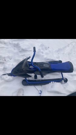 Kids Snow Sleds with steering wheel and breaks, only $40 each