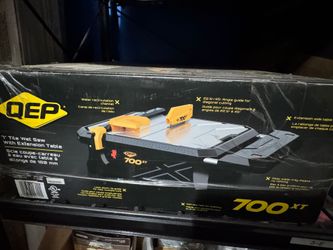 QEP 700XT 7" Tile Wet Saw with Extension Table