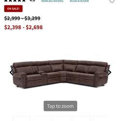 Reclining Sectional  Couch