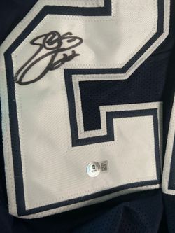 Emmitt smith signed jersey Beckett certified