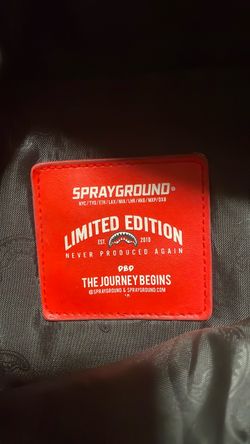 SprayGround Limited Edition Carry Travel Bag