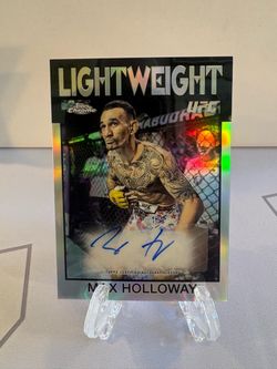 2026 Topps Chrome UFC - Max Holloway #86S-MH Refractor Auto (H)