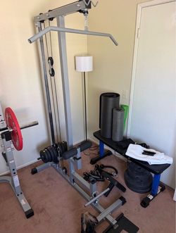 Home Gym Lat Pulldown Cable Machine