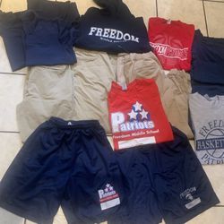 Bundle Of Boys/Teens Freedom Middle School Uniform 