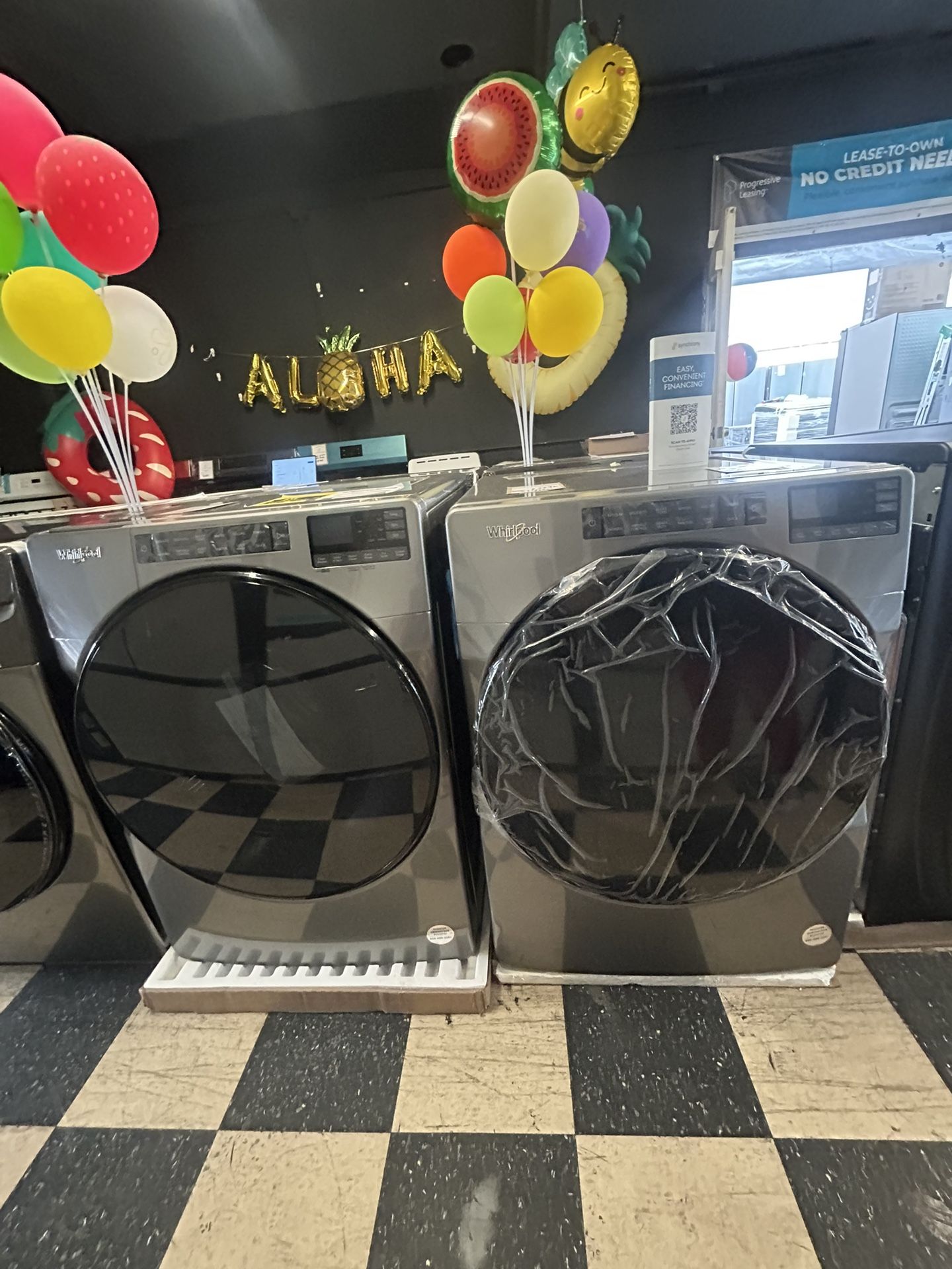 Whirlpool Washer And Dryer Set In Gray 🍍🌞