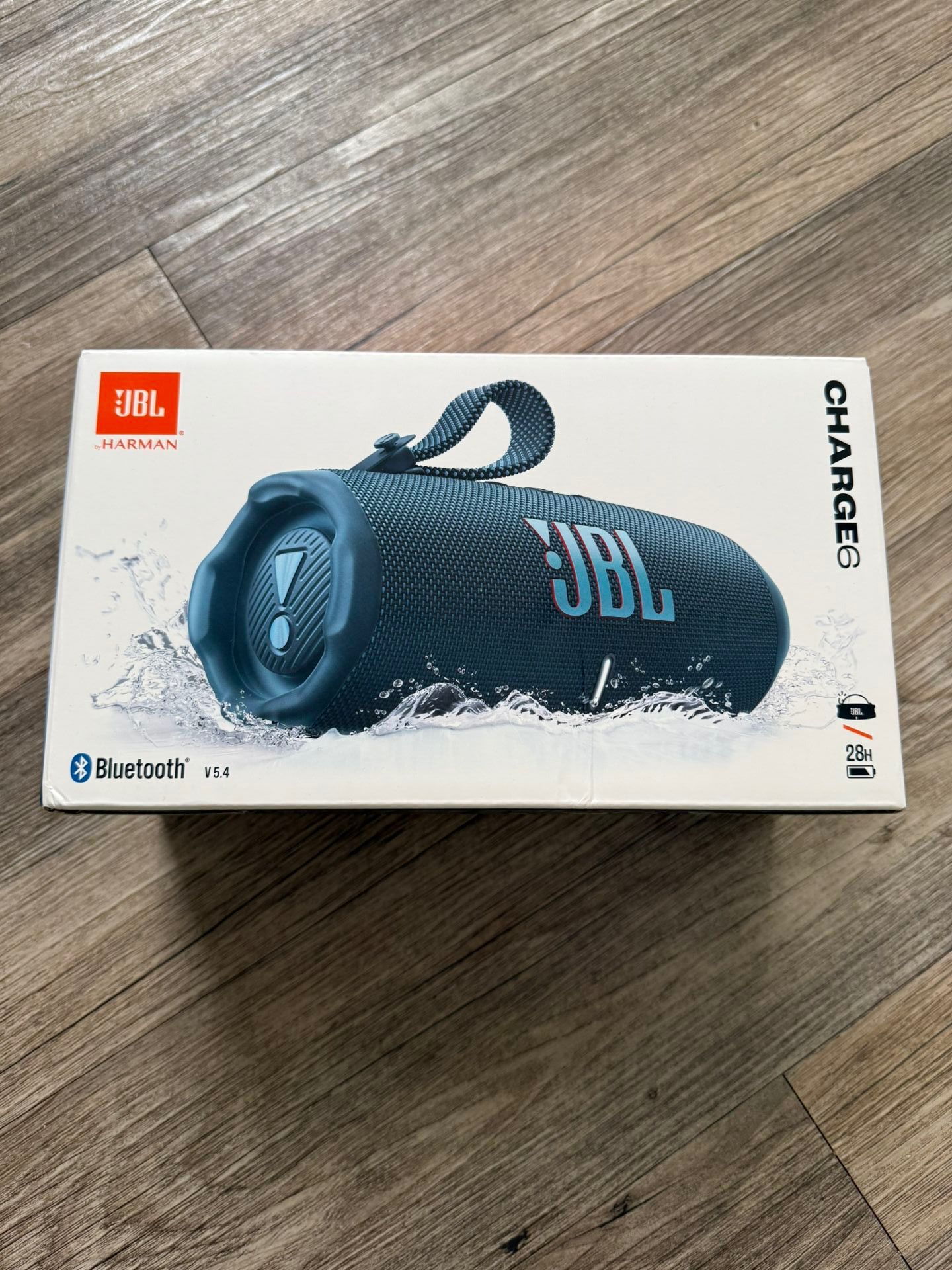 JBL Charge 6 Portable Bluetooth Speaker - Blue