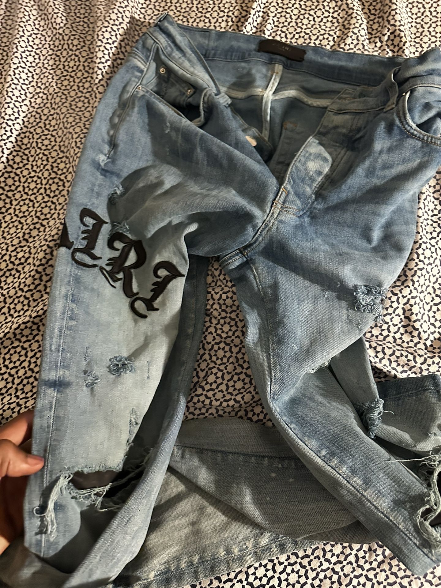 Amiri Jeans “old English”
