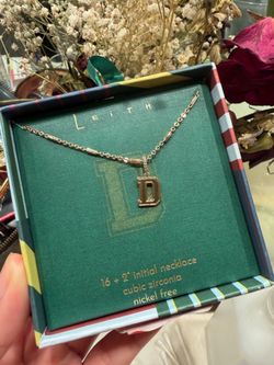 Letter D Leith Necklace