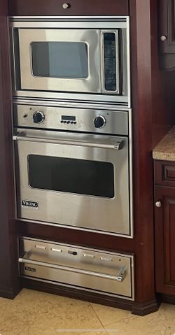 Kitchen// Viking Kitchener/ Oven / Warming D/ P. ( Used) an incredible offers don't miss