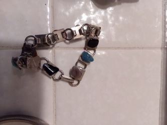 Antique costume jewelry mother's bracelet