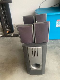 Speakers and subwoofer