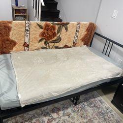 Futon/ Couch - Turn Into King Size Bed