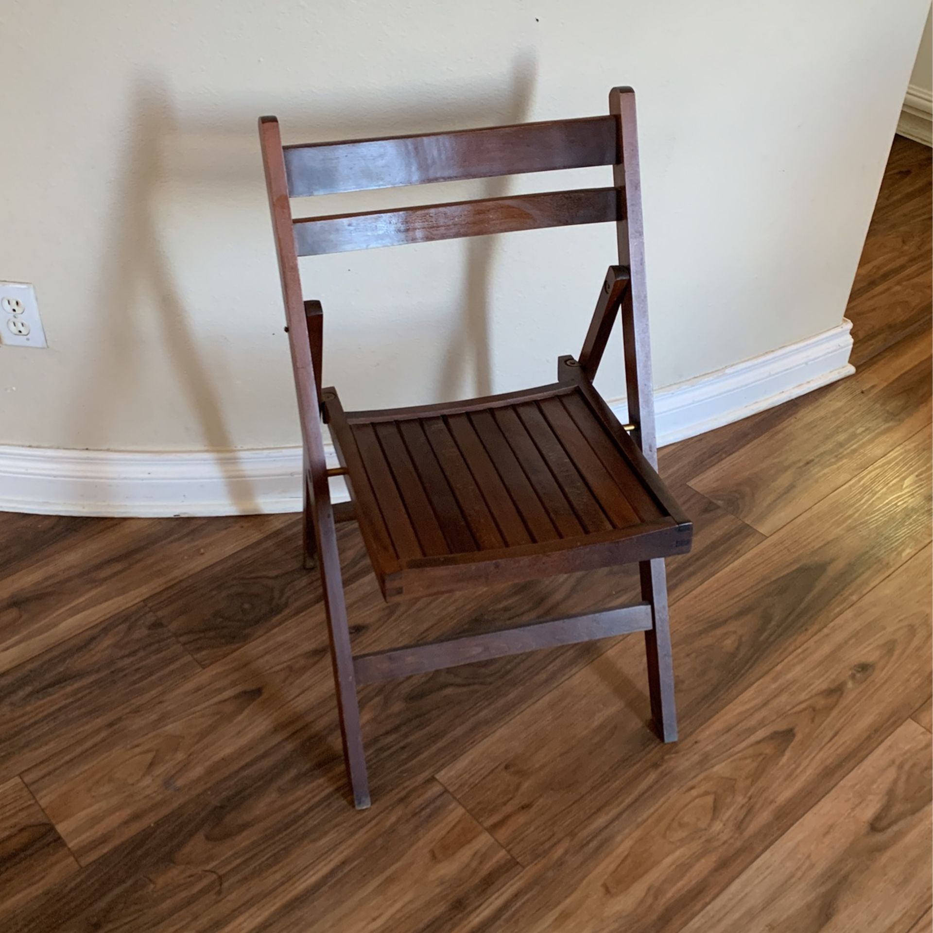 Mid Century Folding Chair