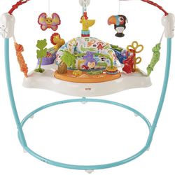 Fisher-Price Animal Activity Jumperoo, Blue