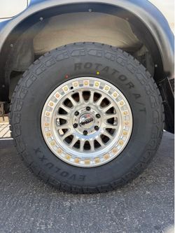 KMC IMS 17inch 6x5.5 -10 With tires 285/70r17 All Terrains $1800