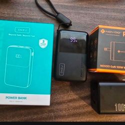100w USB C Charger And 10000mah Battery Bank Iniu