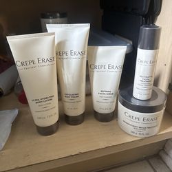 Crepe Erase Full Skincare Set – Body + Face Treatments