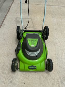 Greenworks electric mower