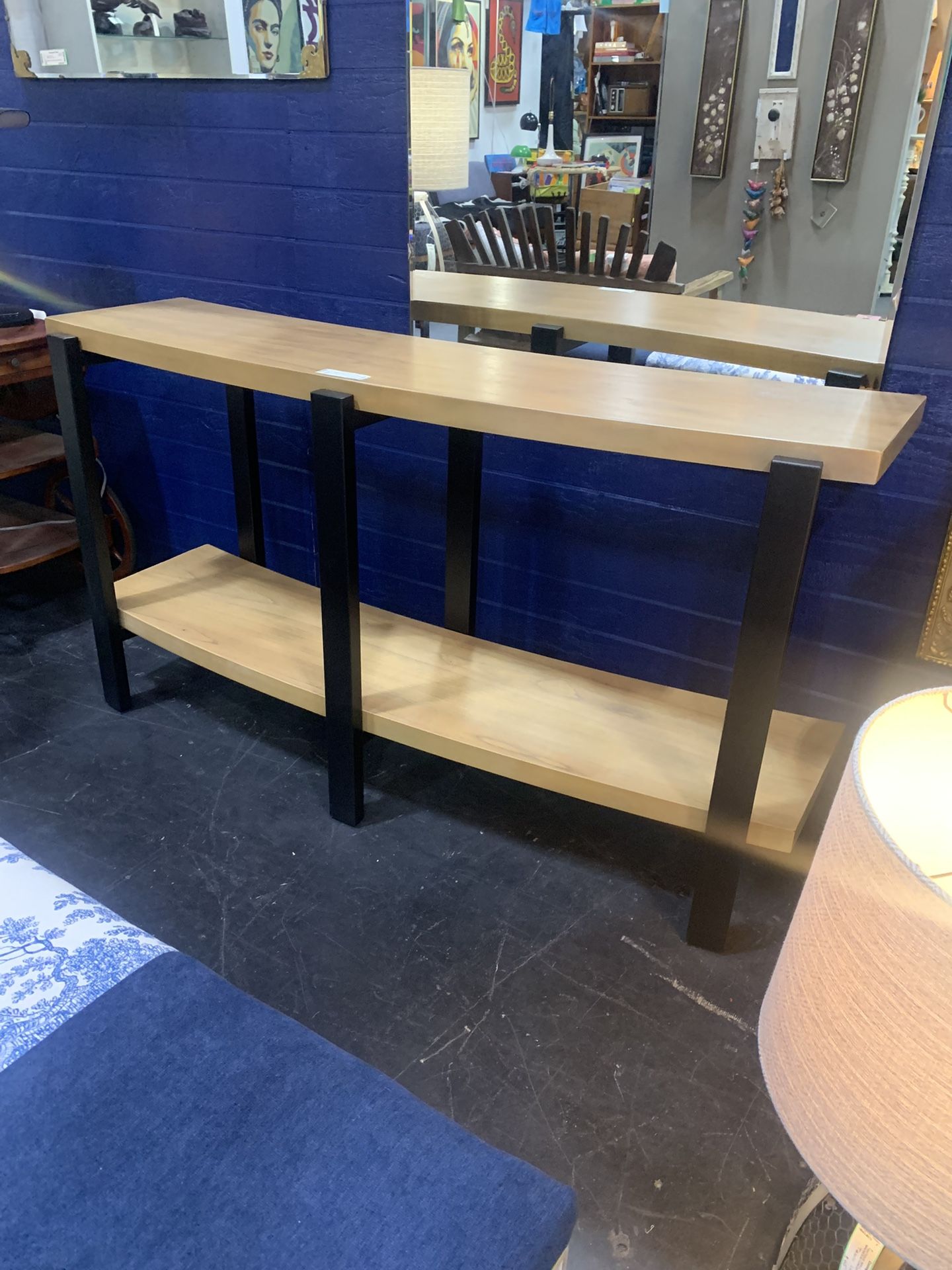 NEW! Curved Console Table