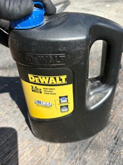 DEWALT 2.5 lb Blue Chalk Refill – Nearly Full – $5