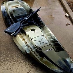 10 Foot Lifetime Sport Fisher Angler 1 person 2 person or 3 person Tandem Kayak