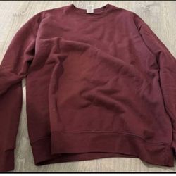 Men’s Crewneck Sweatshirt, Size Medium