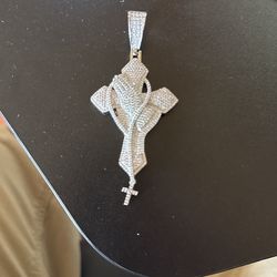 Hand Cross Pendant