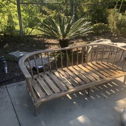 Outdoor Wooden Bench 