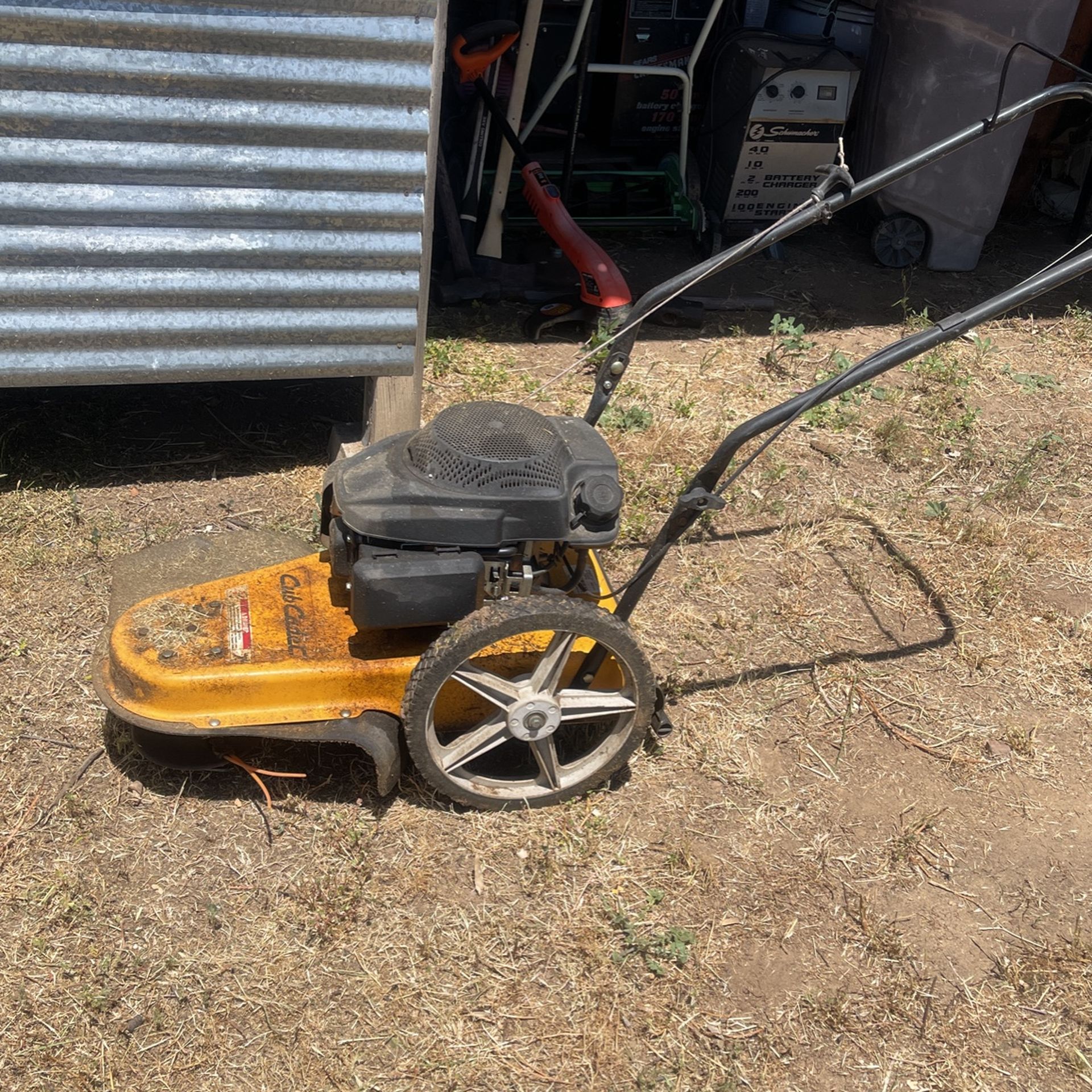 Cub Cadet St 100 Walk Behind Trimmer For Thick Grass N Weed