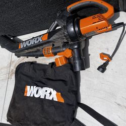 Worx Electric Leaf Blower And Vacuum 
