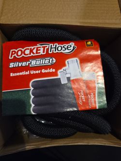 Pocket hose silver bullet 3/4 in x 50ft