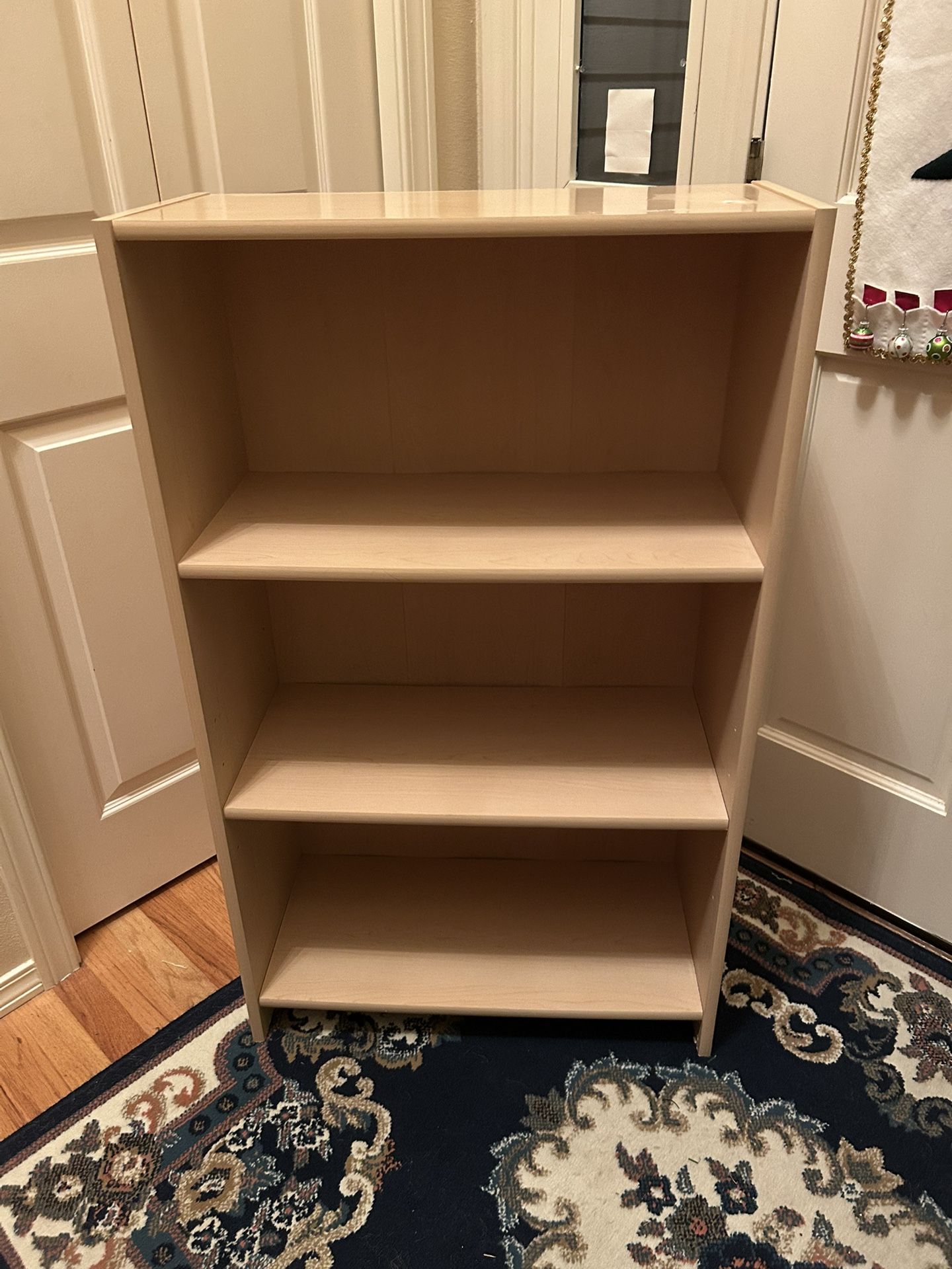Small Bookshelf, Bookcase perfect for any space! One adjustable shelf