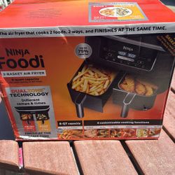 Ninja Foodi 2-basket Air Fryer 