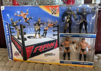 WWE Tornado Tag Team exclusive playset from Mattel