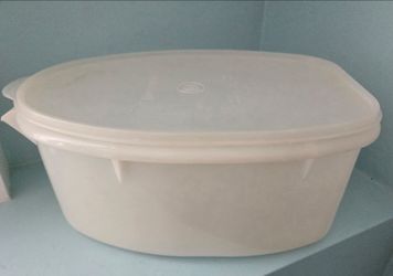 Tupperware roast container