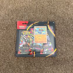 Pokemon 3 Pack Blister Pitch Black