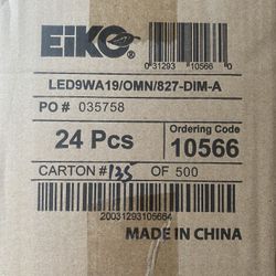 Eiko LED Case Of Light Blubs 