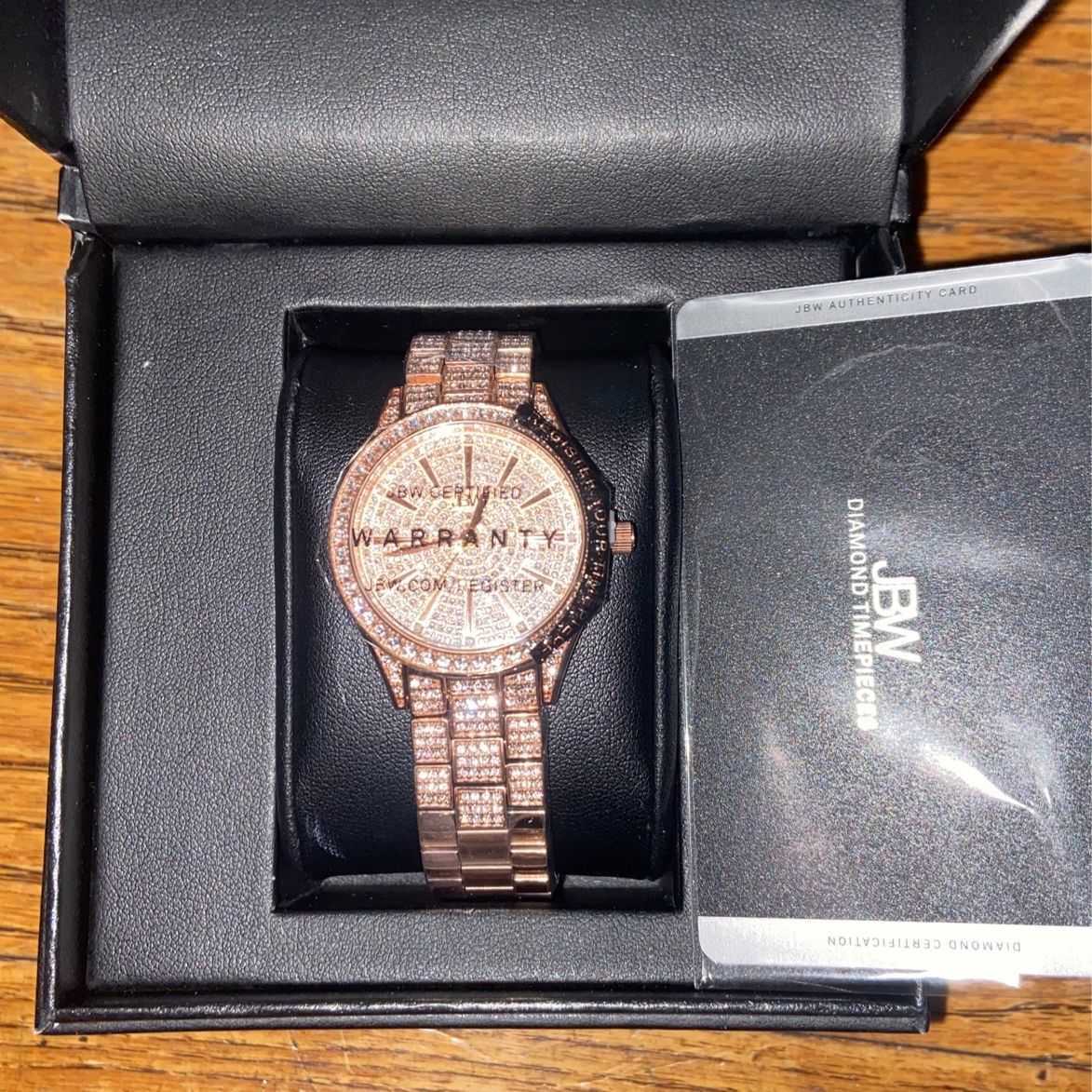 Rose Gold Watch Jbw Diamond Timepieces JBW Muse 1/10 Ct Tw Diamond