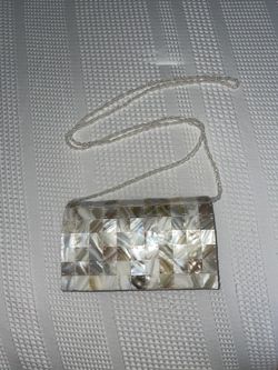 Marble Squares Clutch
