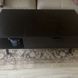 Coffee table with storage