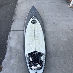 6’4 RS Thruster Squash Tail 