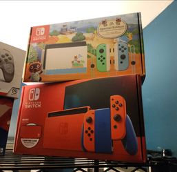 Animal Crossing edition Nintendo Switch Console New In Box