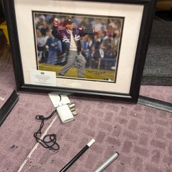 Brandon Stein Signed Paper In A Poster 